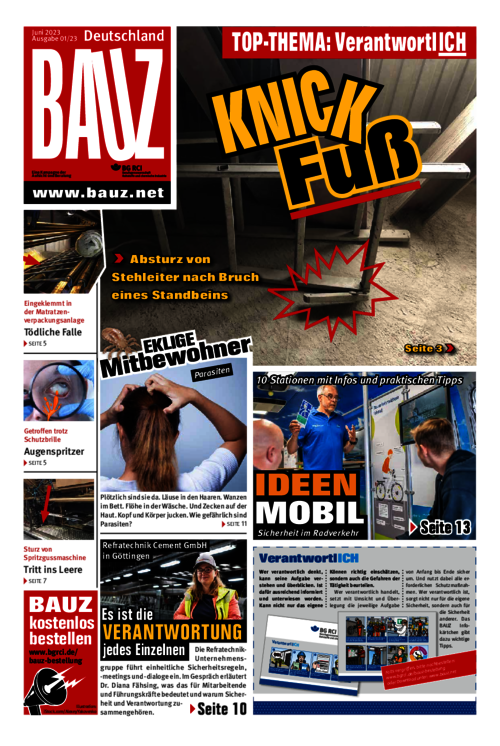 Der Titel der aktuellen BAUZ-Zeitung BAUZ_42_VerantwortlICH.pdf