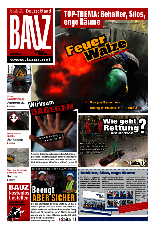Der Titel der aktuellen BAUZ-Zeitung BAUZ_43_Das_wird_eng.pdf